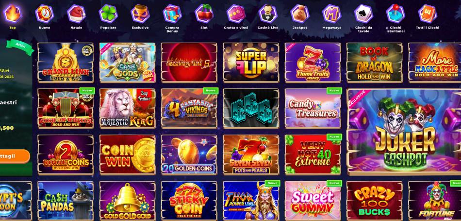 Giochi del Wazamba Casino