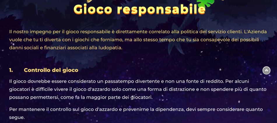 Gioco Responsabile su Wazamba Casino